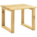 Ligbed met tafel groen geïmpregneerd grenenhout