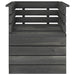Tuinfauteuil Pallet Massief Grenenhout Donkergrijs 1