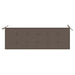 Tuinbank 3-zits met kussen 150 cm massief eucalyptushout