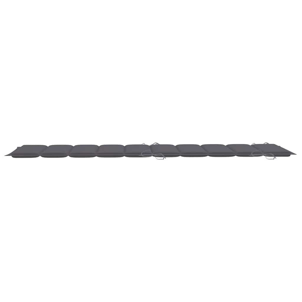 Ligbed met kussen massief acaciahout