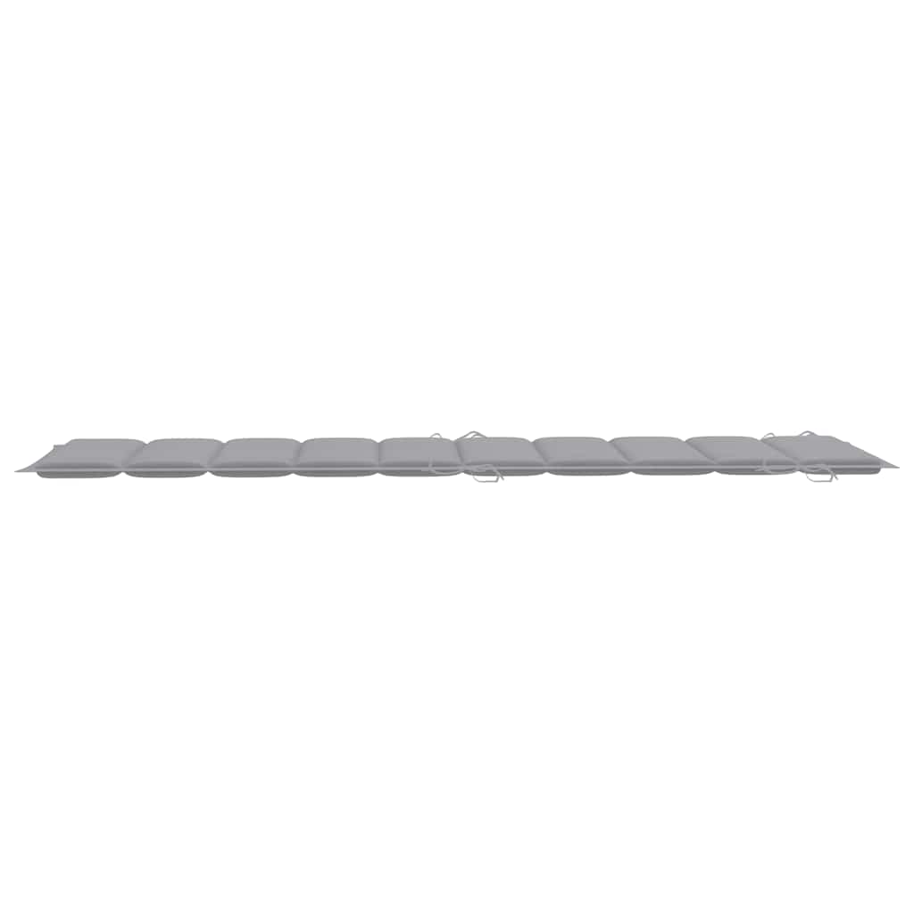 Ligbed met kussen massief acaciahout