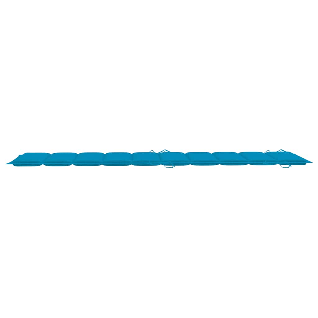 Ligbed met kussen massief acaciahout