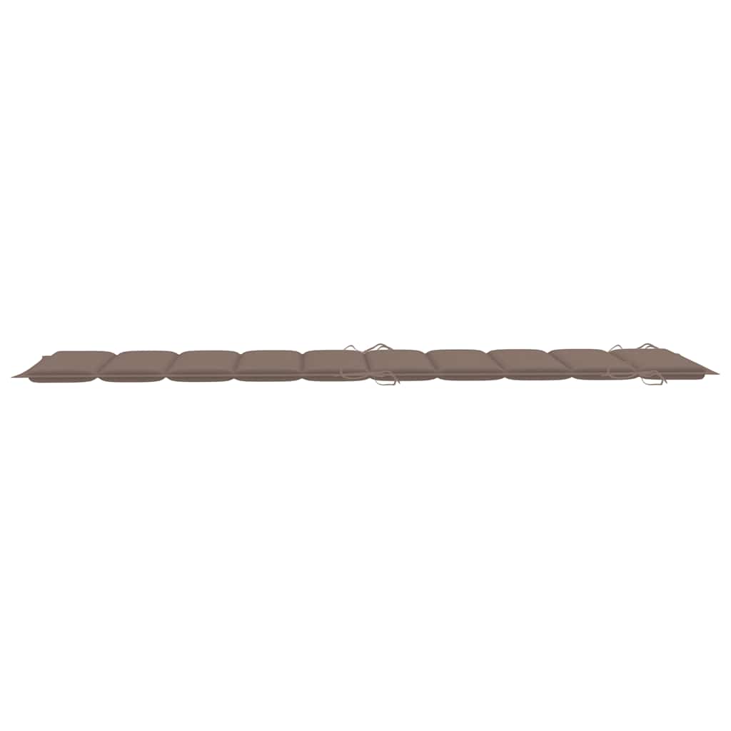 Ligbed met kussen massief acaciahout