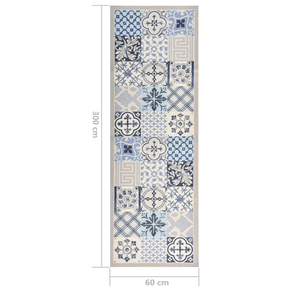Keukenmat wasbaar Mosaic 60x300 cm