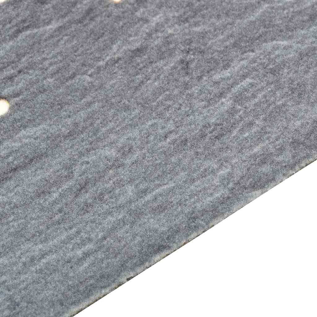 Keukenmat wasbaar Pepper 45x150 cm