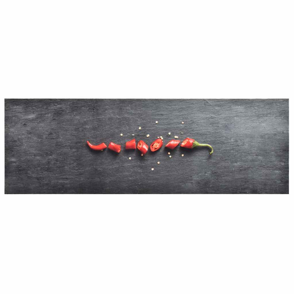 Keukenmat wasbaar Pepper 60x180 cm