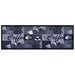 Keukenmat wasbaar Coffee 45x150 cm blauw