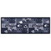 Keukenmat wasbaar Coffee 60x180 cm blauw
