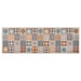 Keukenmat wasbaar Mosaic Colour 60x180 cm
