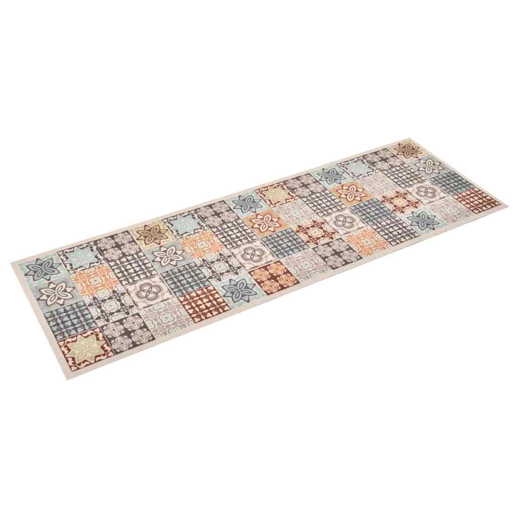 Keukenmat wasbaar Mosaic Colour 60x180 cm