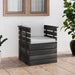Tuinfauteuil Met Kussens Pallet Grenenhout 1 Crème