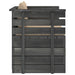 Tuinfauteuil Met Kussens Pallet Grenenhout 1 Beige