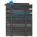 Tuinfauteuil Met Kussens Pallet Grenenhout 1 lichtblauw