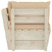 Tuinhoekbank Met Kussens Pallet Geïmpregneerd Vurenhout 1 Beige