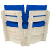 Tuinhoekbank Met Kussens Pallet Geïmpregneerd Vurenhout 1 Blauw