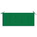Tuinbank Met Kussen 120 Cm Bamboe 120 x 50 x 4 cm Groen