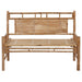 Tuinbank Met Kussen 120 Cm Bamboe 120 x 50 x 7 cm Groen