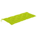 Tuinbank Met Kussen 120 Cm Bamboe 120 x 50 x 7 cm Heldergroen
