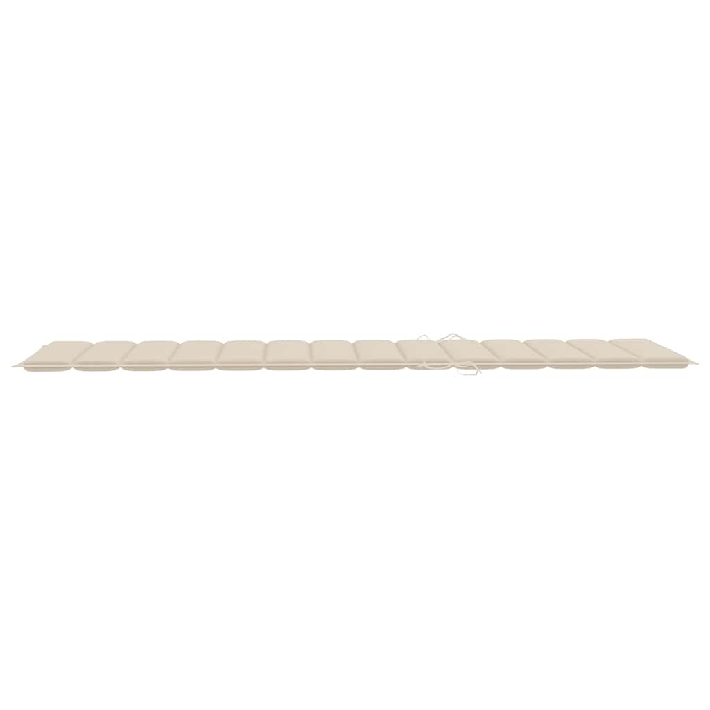 Ligbed 2-persoons met kussens bamboe