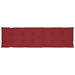 Terrasstoel met voetensteun en kussen massief acaciahout