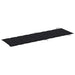 Ligbed met kussen massief acaciahout grijs