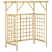 Pergola voor 2 containers geïmpregneerd grenenhout