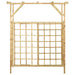 Pergola voor 2 containers geïmpregneerd grenenhout