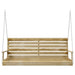 Schommelbank 155x65x60 cm geïmpregneerd grenenhout