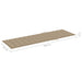 Ligbed met beige kussen geïmpregneerd grenenhout