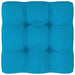 Tuinhocker pallet geïmpregneerd grenenhout wit