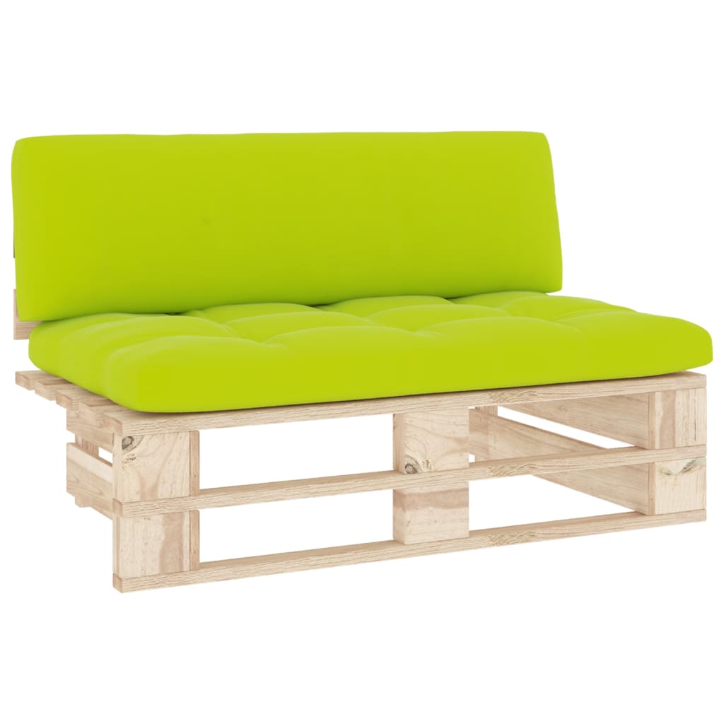 Tuinmiddenbank pallet geïmpregneerd grenenhout
