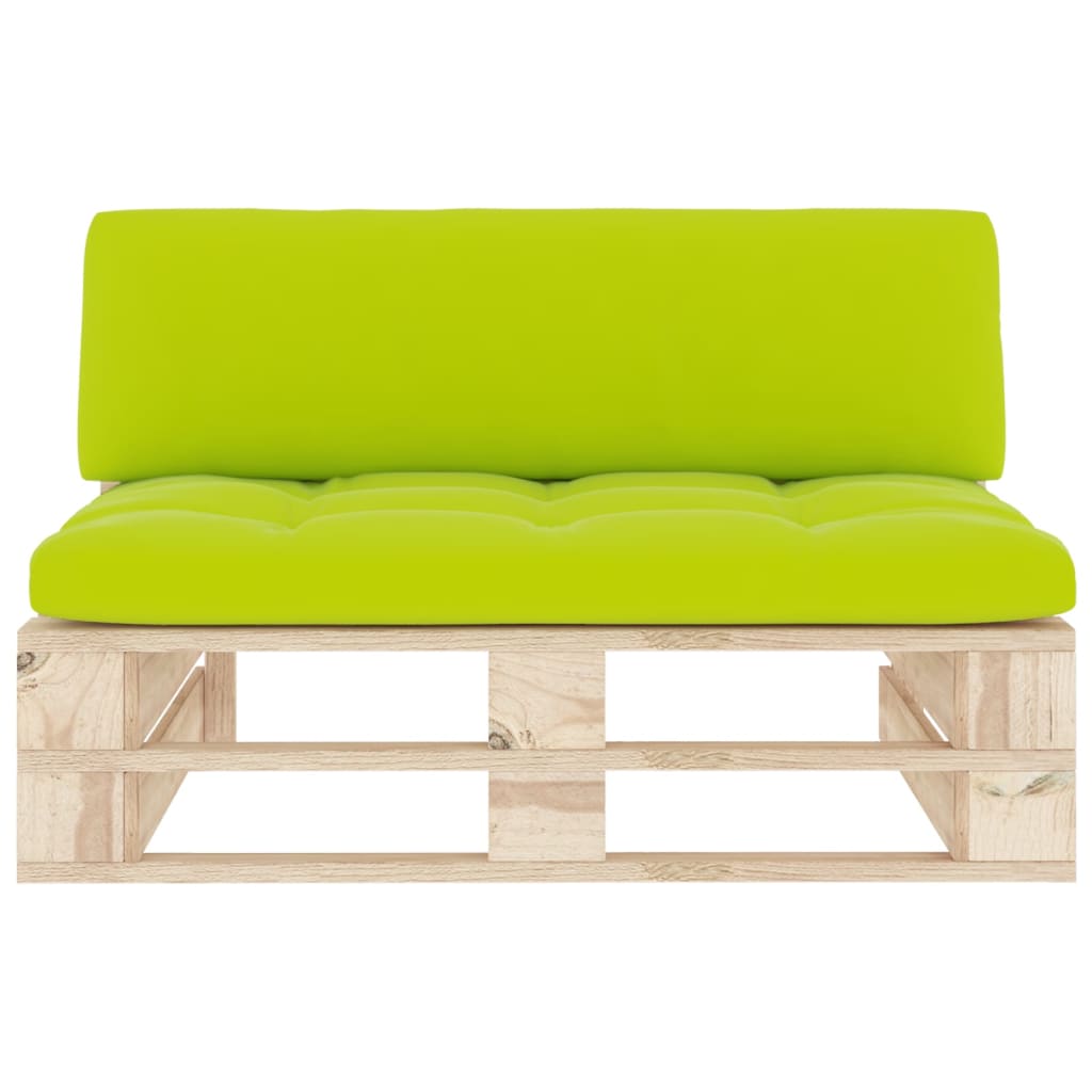 Tuinmiddenbank pallet geïmpregneerd grenenhout