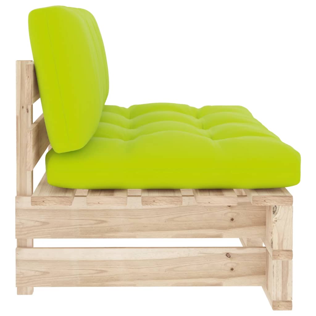 Tuinmiddenbank pallet geïmpregneerd grenenhout