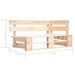 Pallet Met Kussens Geïmpregneerd Grenenhout Taupe Bruin Tweezitsbank