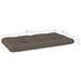 Pallet Met Kussens Geïmpregneerd Grenenhout Taupe Bruin Tweezitsbank