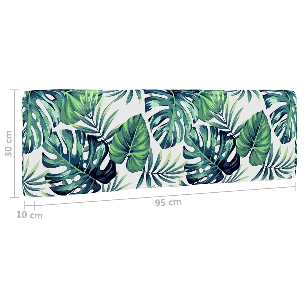 6-Delige Loungeset Pallet Met Kussens Geïmpregneerd Grenenhout Bladpatroon 1 Bruin