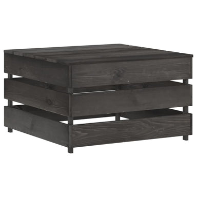 Tuintafels 2 St Pallet Geïmpregneerd Grenenhout 1 Grijs Tafel (2 st)