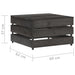 Tuintafels 2 St Pallet Geïmpregneerd Grenenhout 1 Grijs Tafel (2 st)