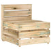 Tuinmiddenbank Pallet Geïmpregneerd Grenenhout 1 Bruin
