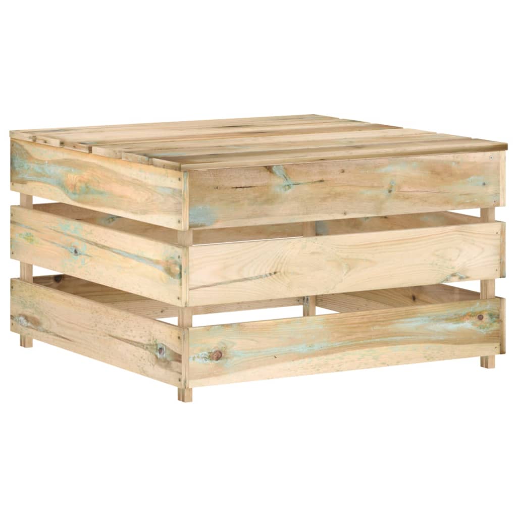 Tuintafels 2 St Pallet Geïmpregneerd Grenenhout 1 Bruin Tafel (2 st)