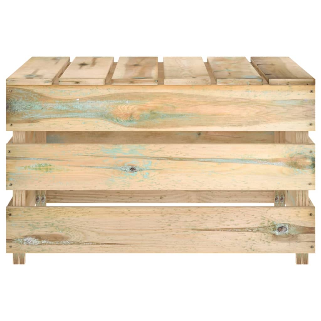 Tuintafels 2 St Pallet Geïmpregneerd Grenenhout 1 Bruin Tafel (2 st)