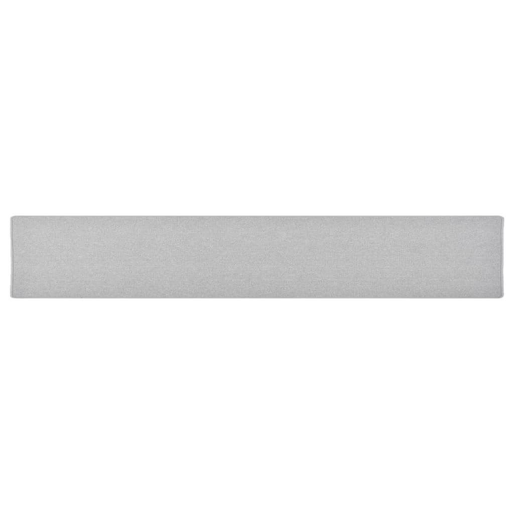Tapijtloper 50x300 cm lichtgrijs