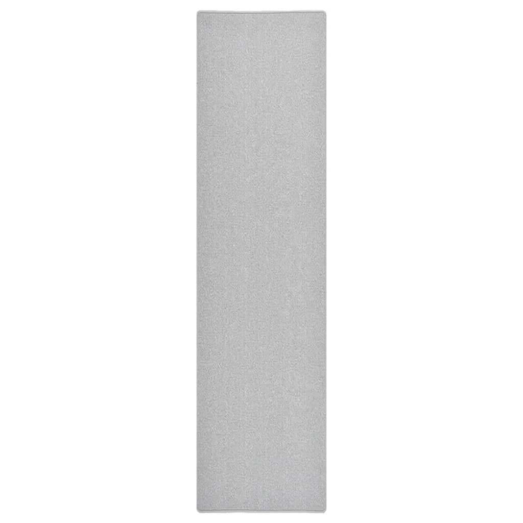 Tapijtloper 80x300 cm lichtgrijs