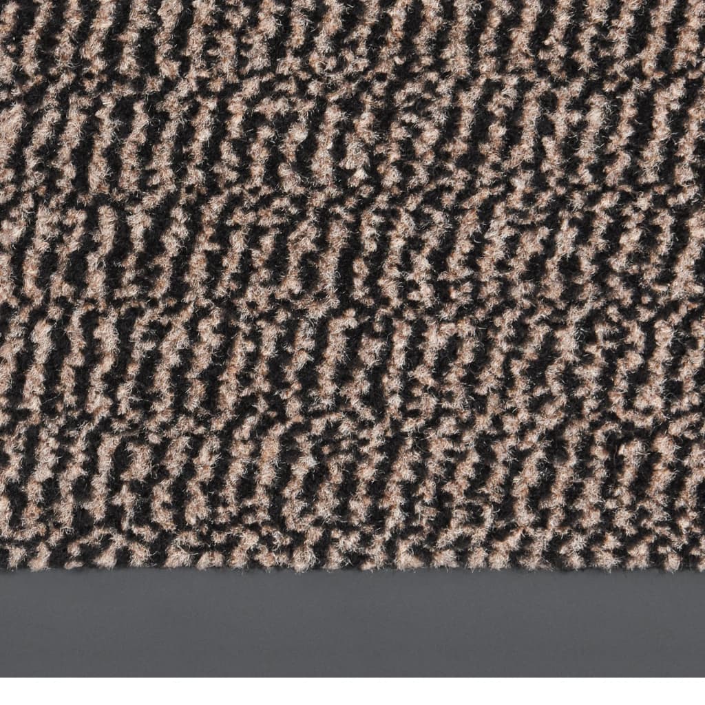 Deurmat getuft 40x60 cm donkerbruin