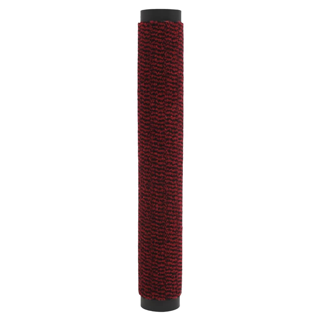 Deurmat getuft 60x150 cm rood
