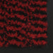 Deurmat getuft 60x180 cm rood