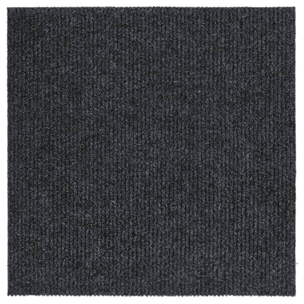 Droogloopmat 100x100 cm antracietkleurig