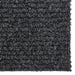 Droogloopmat 100x100 cm antracietkleurig