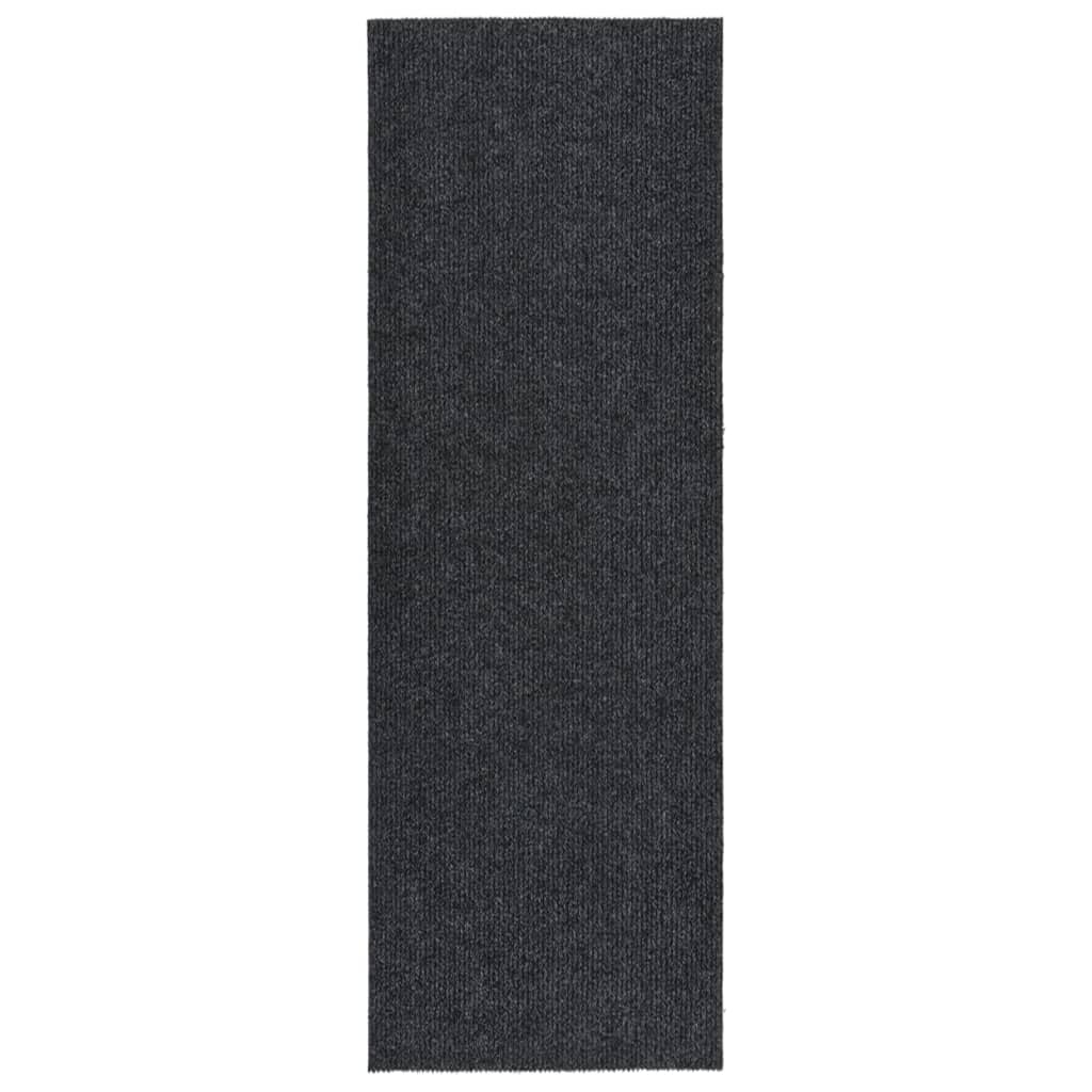 Droogloopmat 100x300 cm antracietkleurig