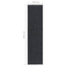 Droogloopmat 100x400 cm antracietkleurig